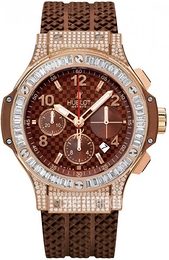 Hublot Big Bang 41mm Cappuccino Brązowy/Guma Ø41 mm 341.PC.3380.RC.0904