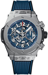 Hublot Big Bang 45Mm Niebieski/Guma Ø45 mm 411.NX.5179.RX