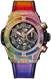 Hublot Big Bang 45Mm Szkieletowa tarczy/Guma Ø45 mm 411.OX.9910.LR.0999