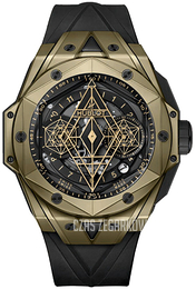 Hublot Big Bang 45mm Czarny/Guma Ø45 mm 418.MX.1103.RX.MXM22