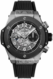 Hublot Big Bang 44mm Czarny/Guma Ø44 mm 421.NM.1170.RX