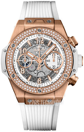 Hublot Big Bang 42Mm Szkieletowa tarczy/Guma Ø42 mm 441.OE.2010.RW.1104