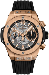 Hublot Big Bang 42mm Czarny/Guma Ø42 mm 441.OX.1181.RX