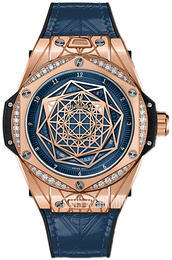 Hublot Big Bang 39Mm Niebieski/Guma Ø39 mm 465.OS.7189.VR.1204.MXM19