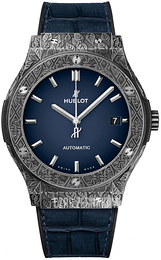 Hublot Classic Fusion Niebieski/Skóra Ø45 mm 511.NX.6670.LR.OPX17