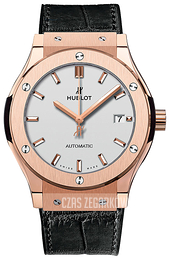 Hublot Classic Fusion Srebrny/Skóra Ø45 mm 511.OX.2611.LR
