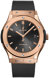 Hublot Classic Fusion Szary/Guma Ø45 mm 511.OX.7081.RX