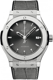 Hublot Classic Fusion Szary/Skóra Ø45 mm 511.ZX.7070.LR