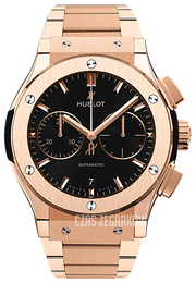 Hublot Classic Fusion Czarny/18 karatowe różowe złoto Ø45 mm 521.OX.1181.OX