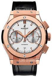Hublot Classic Fusion Srebrny/Skóra Ø45 mm 521.OX.2611.LR