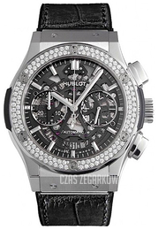 Hublot Classic Fusion Szkieletowa tarczy/Skóra Ø45 mm 525.NX.0170.LR.1104