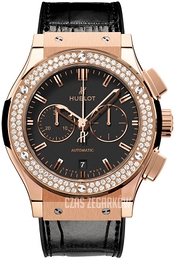 Hublot Classic Fusion Czarny/Skóra Ø42 mm 541.OX.1180.LR.1104