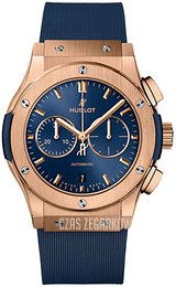 Hublot Classic Fusion Niebieski/Guma Ø42 mm 541.OX.7180.RX