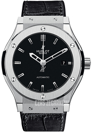 Hublot Classic Fusion Czarny/Skóra Ø42 mm 542.NX.1170.LR