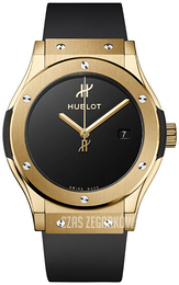 Hublot Classic Fusion Szary/Guma Ø42 mm 542.VX.1230.RX.MDM