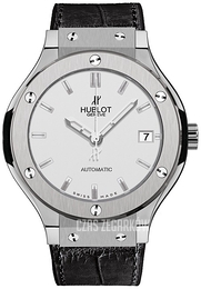 Hublot Classic Fusion Srebrny/Skóra Ø38 mm 565.NX.2610.LR