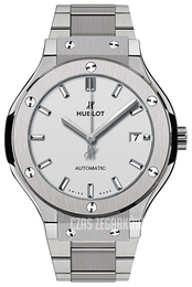 Hublot Classic Fusion Srebrny/Tytan Ø38 mm 565.NX.2611.NX