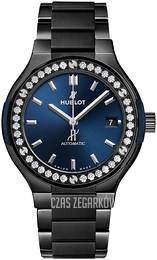 Hublot Classic Fusion Niebieski/Czeramiczna Ø38 mm 568.CM.7170.CM
