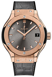 Hublot Classic Fusion Szary/Skóra Ø33 mm 581.0X.7081.LR