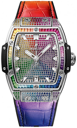 Hublot Big Bang 39mm Srebrny/Guma 662.NX.9900.LR.0999