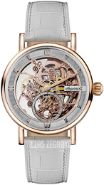 Ingersoll The Herald Biały/Skóra Ø40 mm I00404B