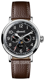 Ingersoll The St Johns Czarny/Skóra Ø44 mm I01601