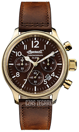 Ingersoll The Apsley Brązowy/Skóra Ø45 mm I03802