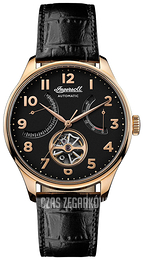 Ingersoll Czarny/Skóra Ø44 mm I04602