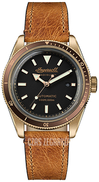 Ingersoll Czarny/Skóra Ø43 mm I05001