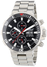 Ingersoll Bison Czarny/Stal Ø46 mm IN1314BKMB