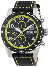 Ingersoll Bison Czarny/Skóra Ø49 mm IN1407BKYL
