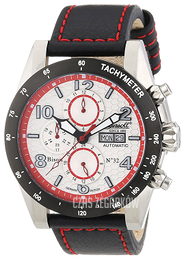 Ingersoll Bison Biały/Skóra Ø49 mm IN1407WHRD