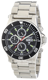 Ingersoll Bison Czarny/Stal Ø46 mm IN1511BKMB