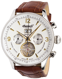Ingersoll Biały/Skóra Ø44 mm IN1710WH