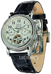 Ingersoll Srebrny/Skóra Ø42 mm IN1825GY