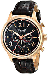 Ingersoll Haida Czarny/Skóra Ø47 mm IN2810RBK