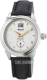 Ingersoll Srebrny/Skóra Ø42 mm IN6801SL