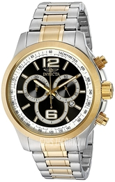 Invicta II Czarny/Stal Ø45 mm 0080