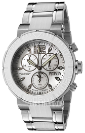 Invicta Reserve Biały/Stal Ø40 mm 0166