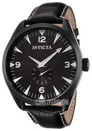Invicta Vintage Czarny/Skóra Ø49.5 mm 0428