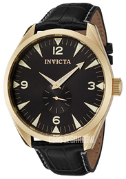 Invicta Vintage Czarny/Skóra Ø50 mm 0429