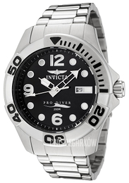 Invicta Pro Diver Czarny/Stal Ø45 mm 0442