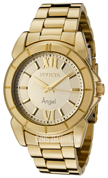 Invicta Angel Żółte złoto/Pozlacana Ø38 mm 0459