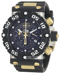 Invicta Subaqua Czarny/Pozlacana Ø52 mm 0654