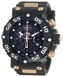 Invicta Subaqua Czarny/Pozlacana Ø50 mm 0655