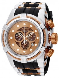 Invicta Bolt Reserve Różowe złoto/Stal Ø53 mm 0829