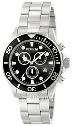 Invicta Pro Diver Czarny/Stal Ø43 mm 10050