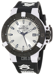 Invicta Subaqua Srebrny/Guma Ø42 mm 10126