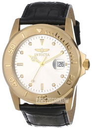Invicta Pro Diver Srebrny/Skóra Ø45 mm 10231