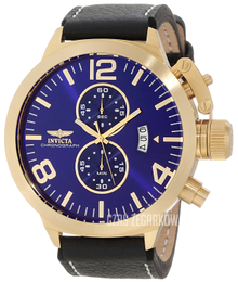 Invicta Corduba Niebieski/Skóra Ø52 mm 10237